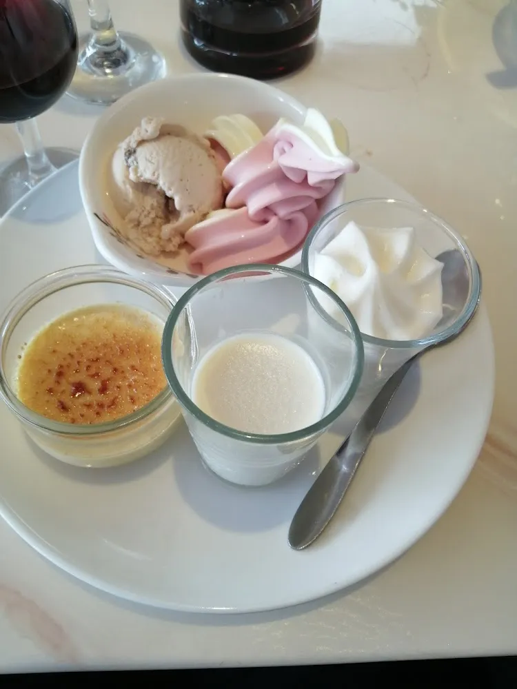 Crème Brûlée Crème Citron Panacotta