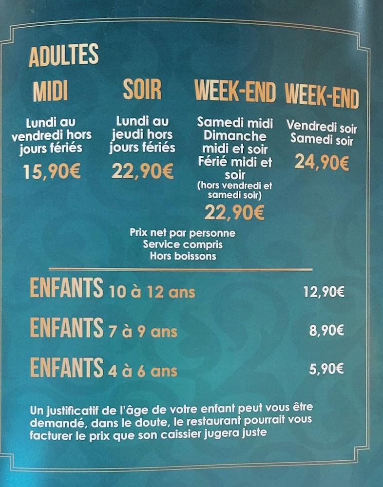 O'Ciel BUFFET - Menu Image 3